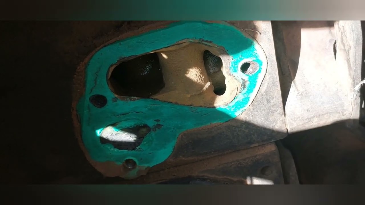 troca da bomba d'água motor 364 MB 710