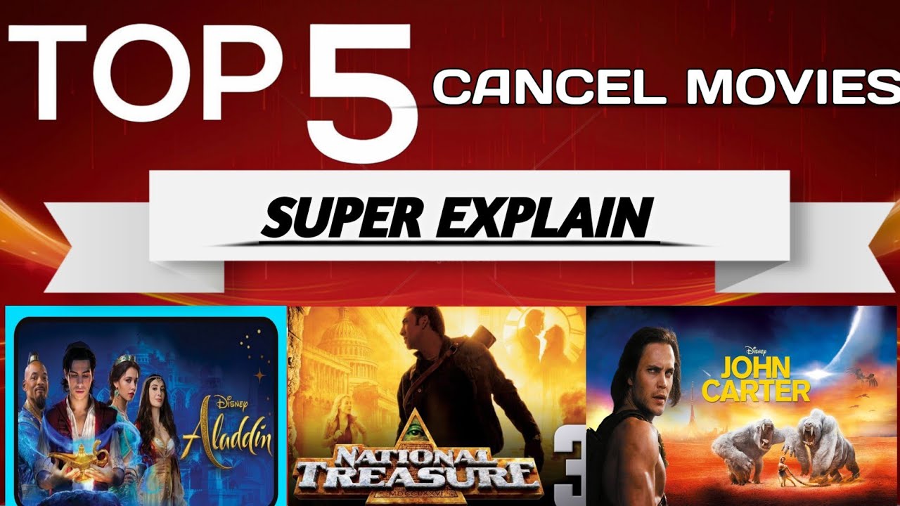 Top 5 cancel or delay movies #SuperExplain