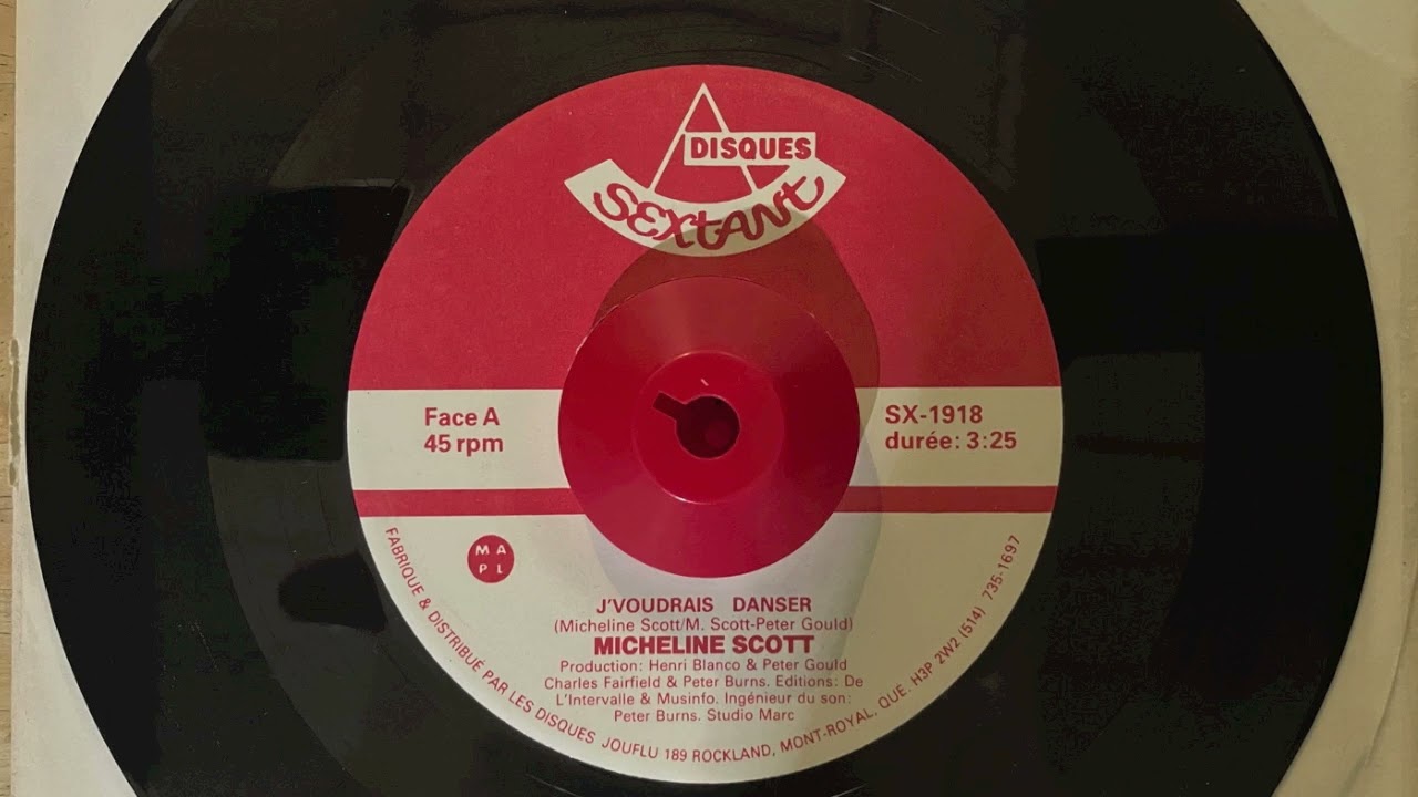 Micheline Scott - J'Voudrais Danser