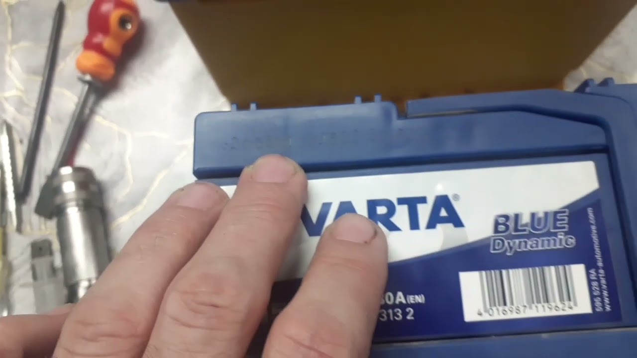 Убитая Варта с напряжением 7вольт.