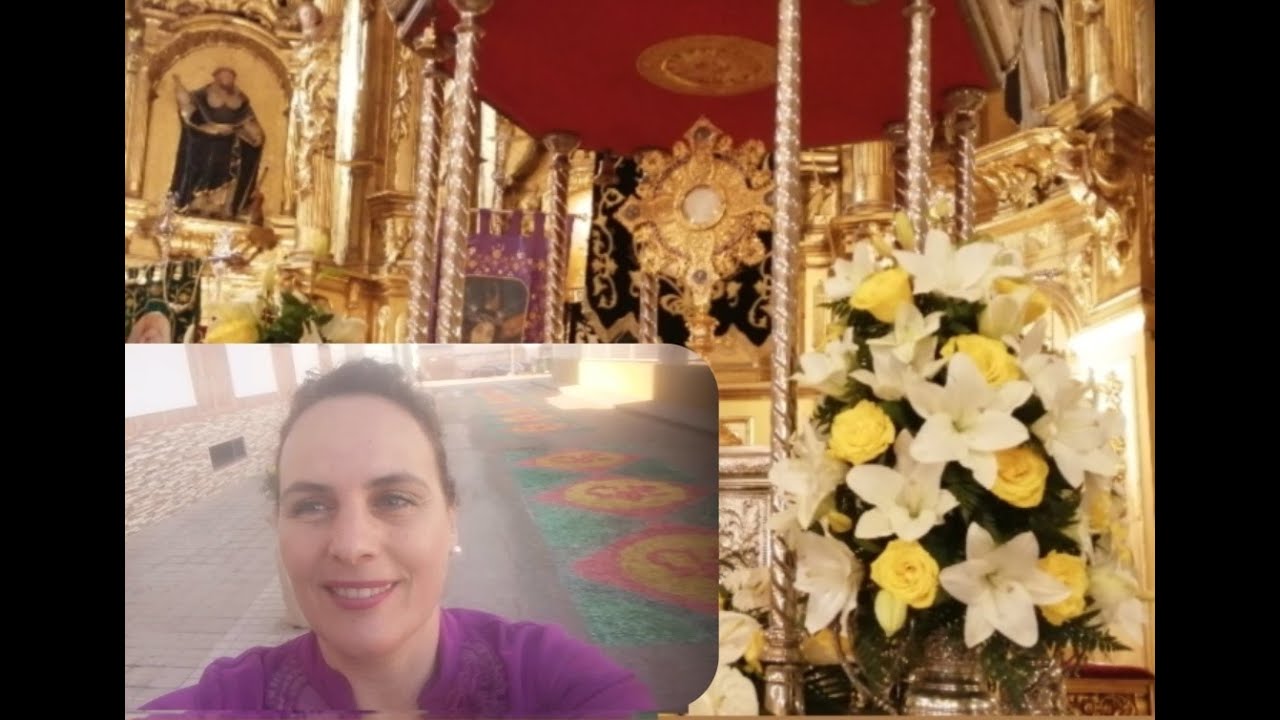 Extraordinario el Corpus Christi de Marmolejo.