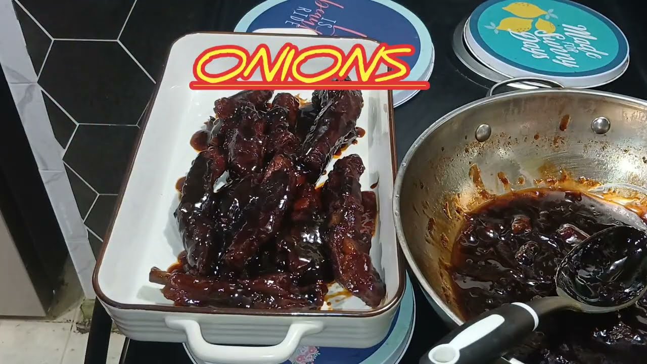 Honey Teriyaki Pork Ribs 😋.