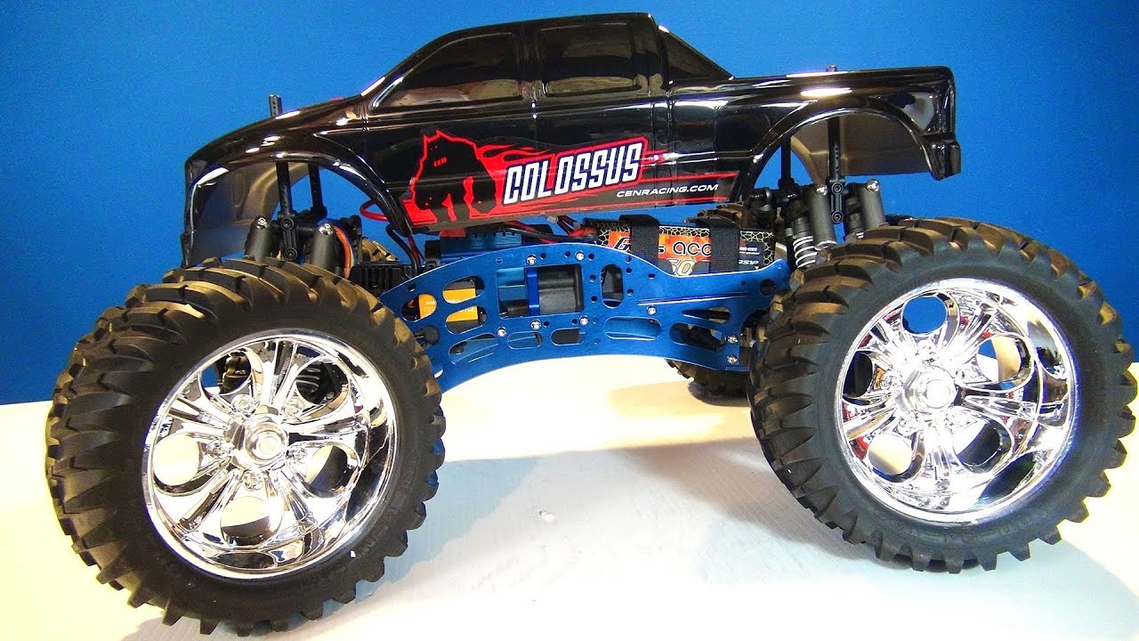RC ADVENTURES - CEN Racing GST-E COLOSSUS MONSTER TRUCK 4x4 (RTR)
