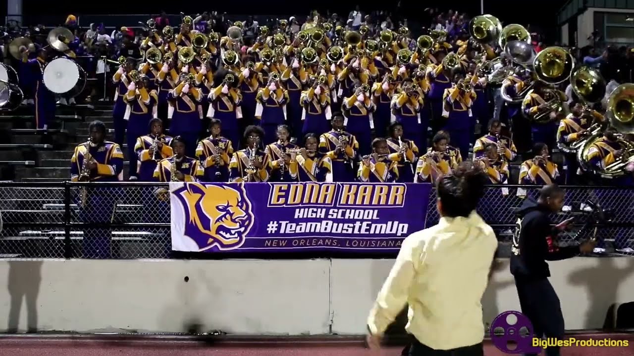 Edna Karr Marching Band 