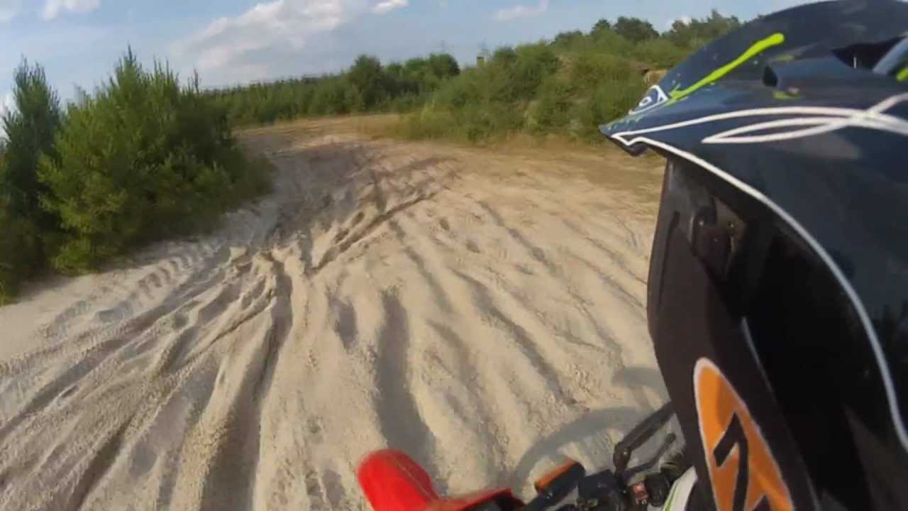 [RAW] Honda Xr 125l - First Offroad experience