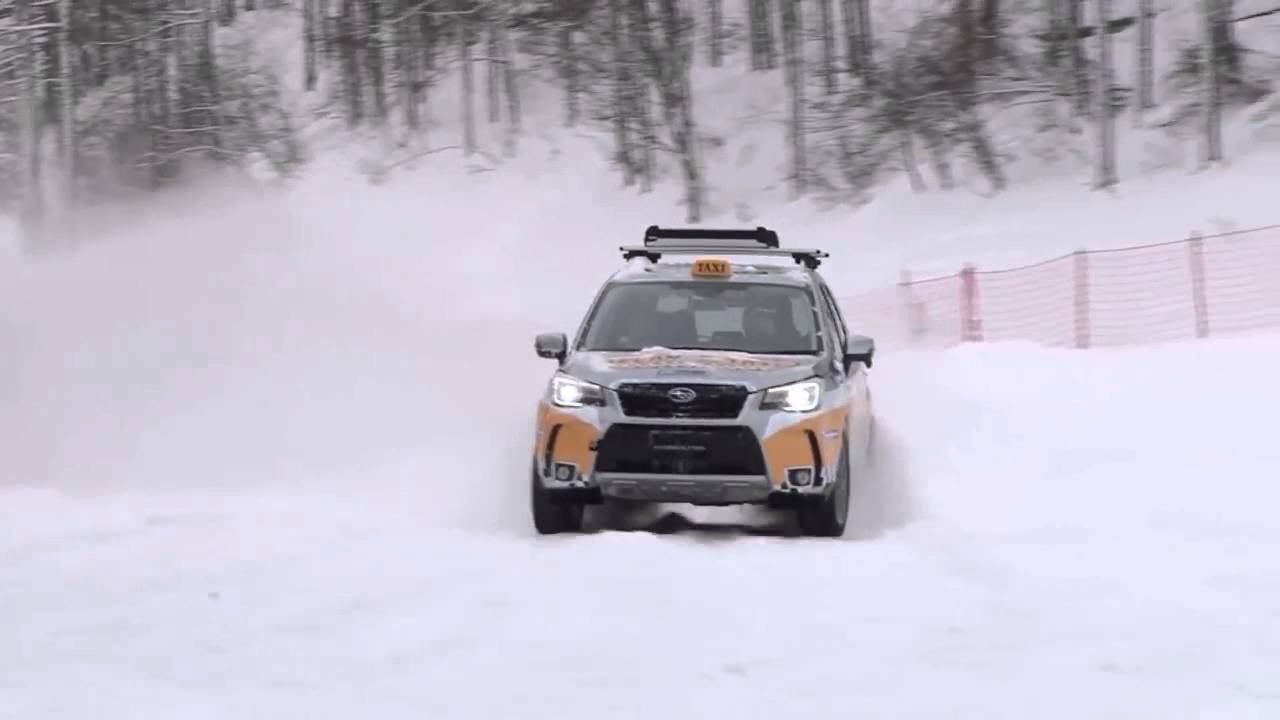 Subaru Forester SJ New Winter Road Impression