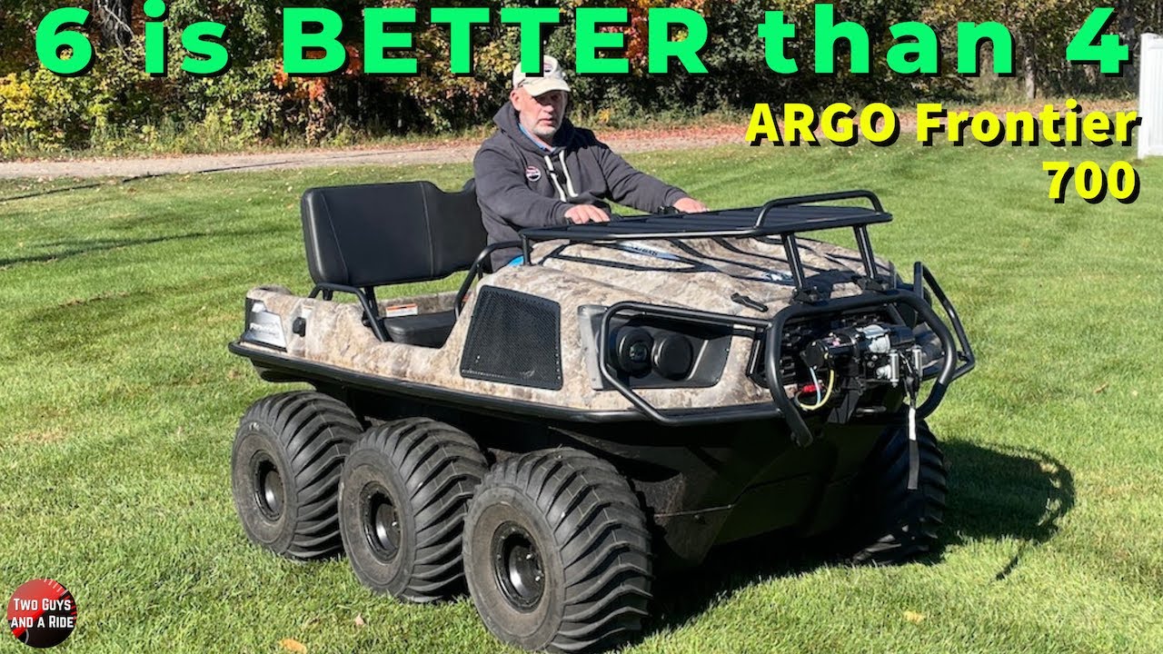 ШЕСТЬ ЛУЧШЕ, чем 4 - Argo Frontier 700 Scout 6x6