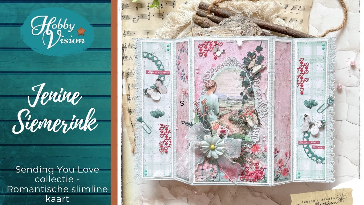 FBLive - 04-02-2025 - Jenine Siemerink - Romantische kaart met JMA Sending You Love