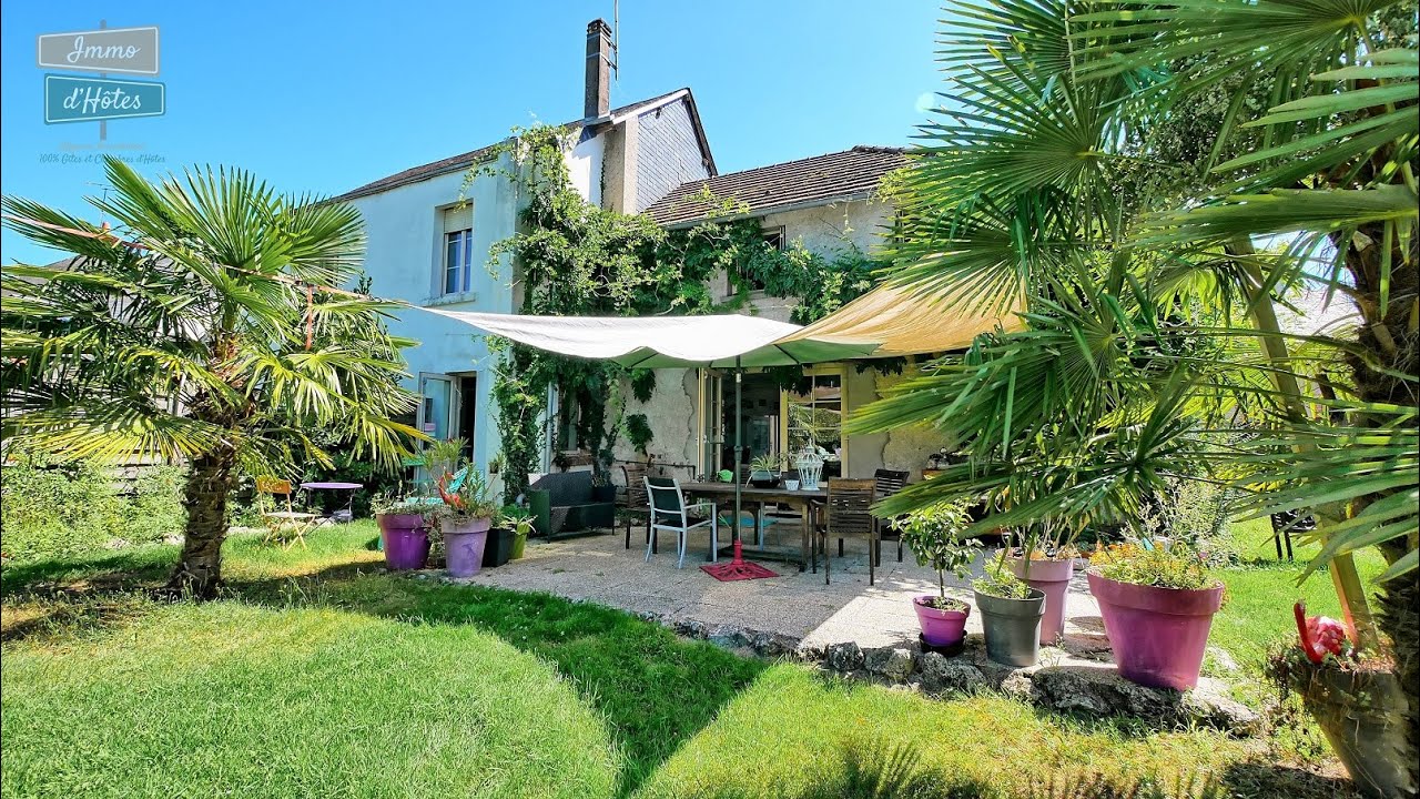 A VENDRE : maison d'hôtes avec commerce aux portes de Chambord