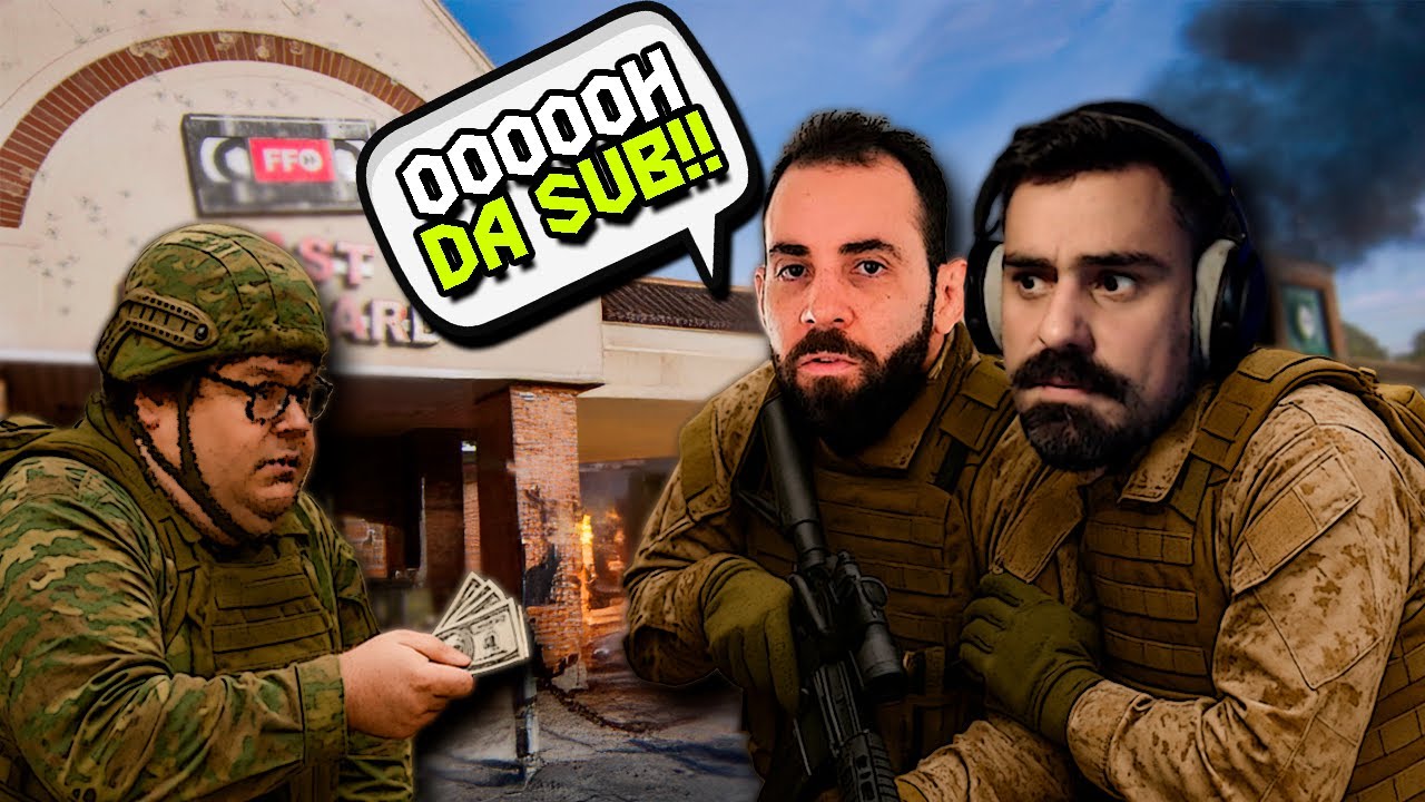 NEGOCIAMOS COM OS GHOSTS! Imundos no COD: Warzone Verdansk!