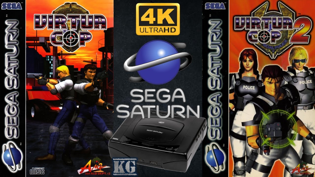 Virtua Cop DUOLOGY COLLECTION [SEGA SATURN] FULL GAME Longplay, Walkthrough, Movie [4K60ᶠᵖˢ UHD🔴]