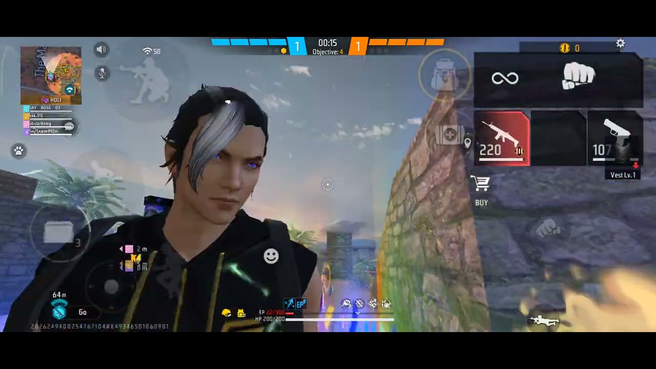 Free fire gaming🎮🔥 A  Booyah😎🔥 clash squad watch till end for booyah🤟🔥