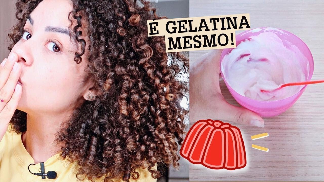 RECONSTRUÇÃO CASEIRA COM GELATINA INCOLOR: SURREAL! | por Ana Lídia Lopes