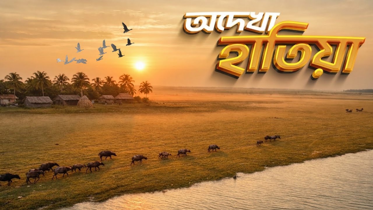 সাগরের বুকে লুকানো এক রহস্যময় সৌন্দর্য: হাতিয়া দ্বীপ | Hatia | Nijhum Dwip Noakhali