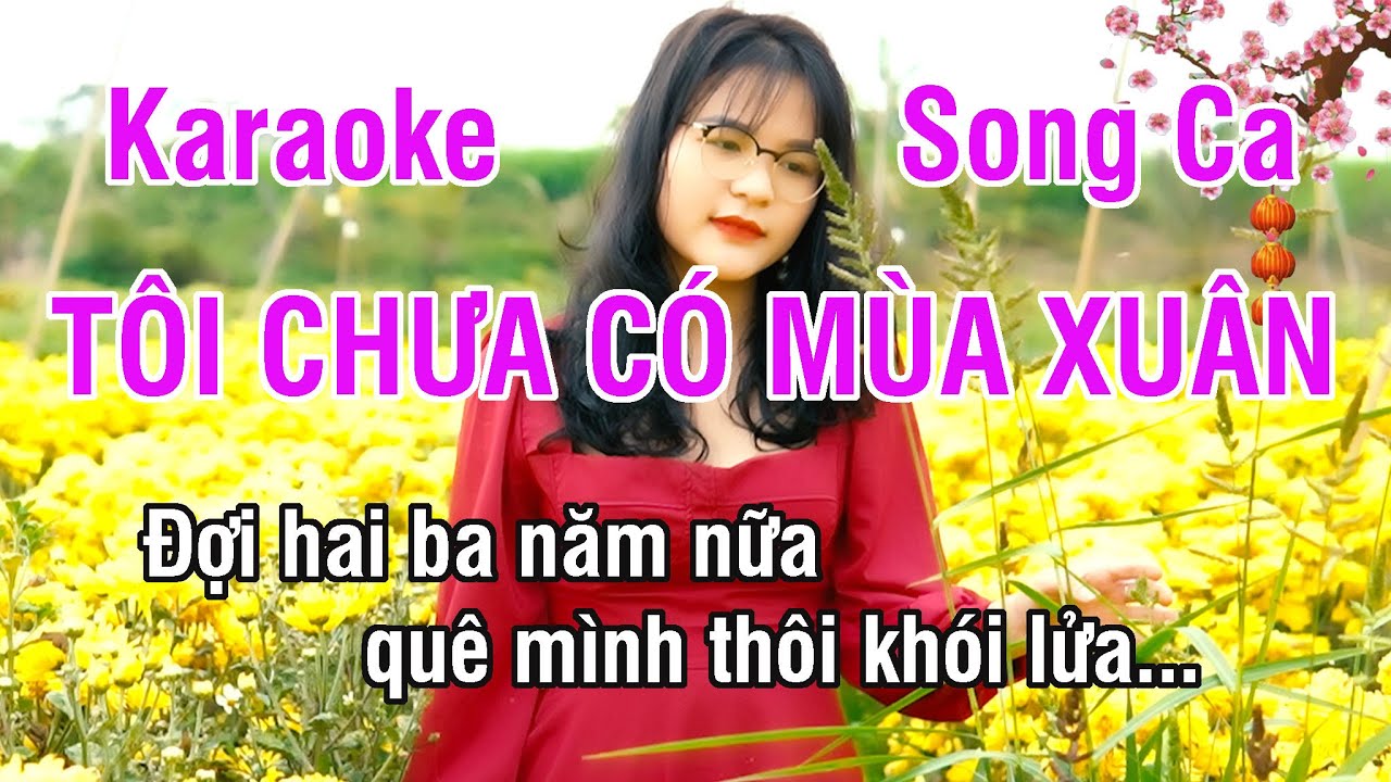 Tôi Chưa Có Mùa Xuân Karaoke ❖ Nhạc Sống Song Ca (F#m) ► Karaoke Lê Thiết