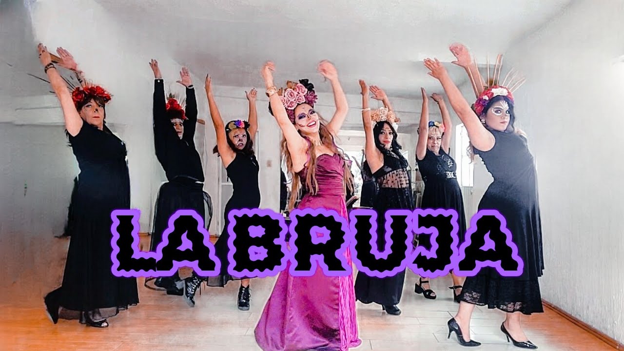 🎶 LA BRUJA / CATRINAS/ bailes día de muertos / coreografía. #catrinas