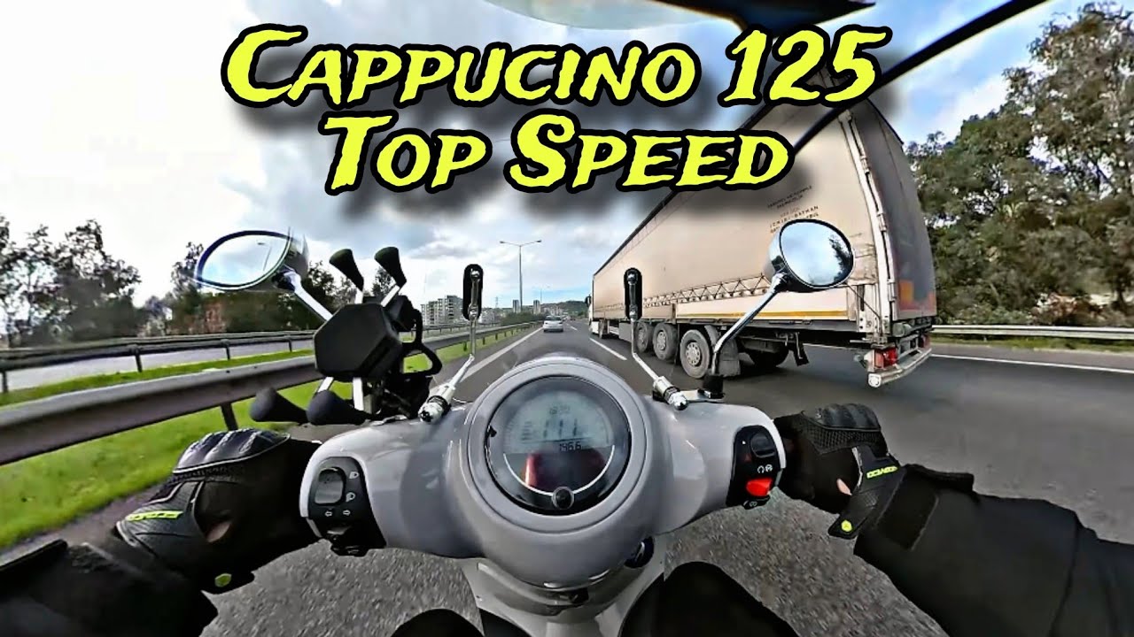 ARORA CAPPUCINO 125 TOP SPEED !! // motovlog!!