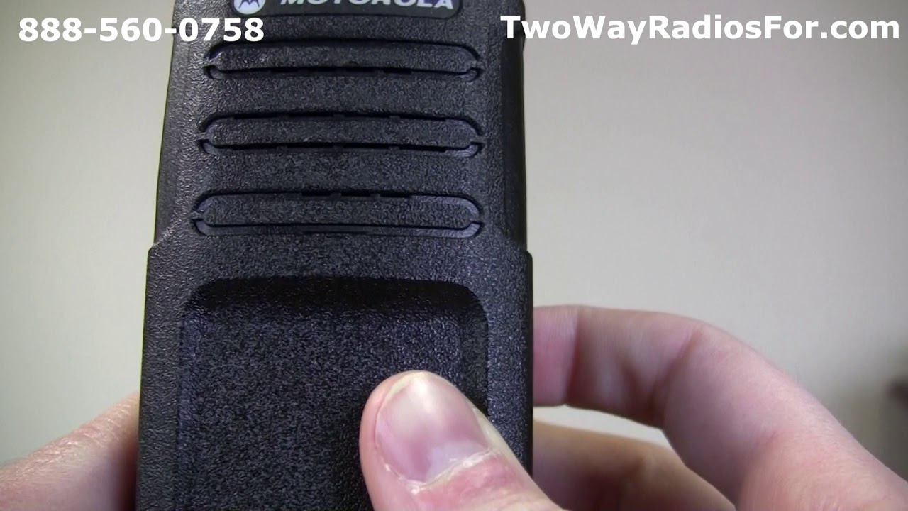 How to Program the Motorola RMU2080
