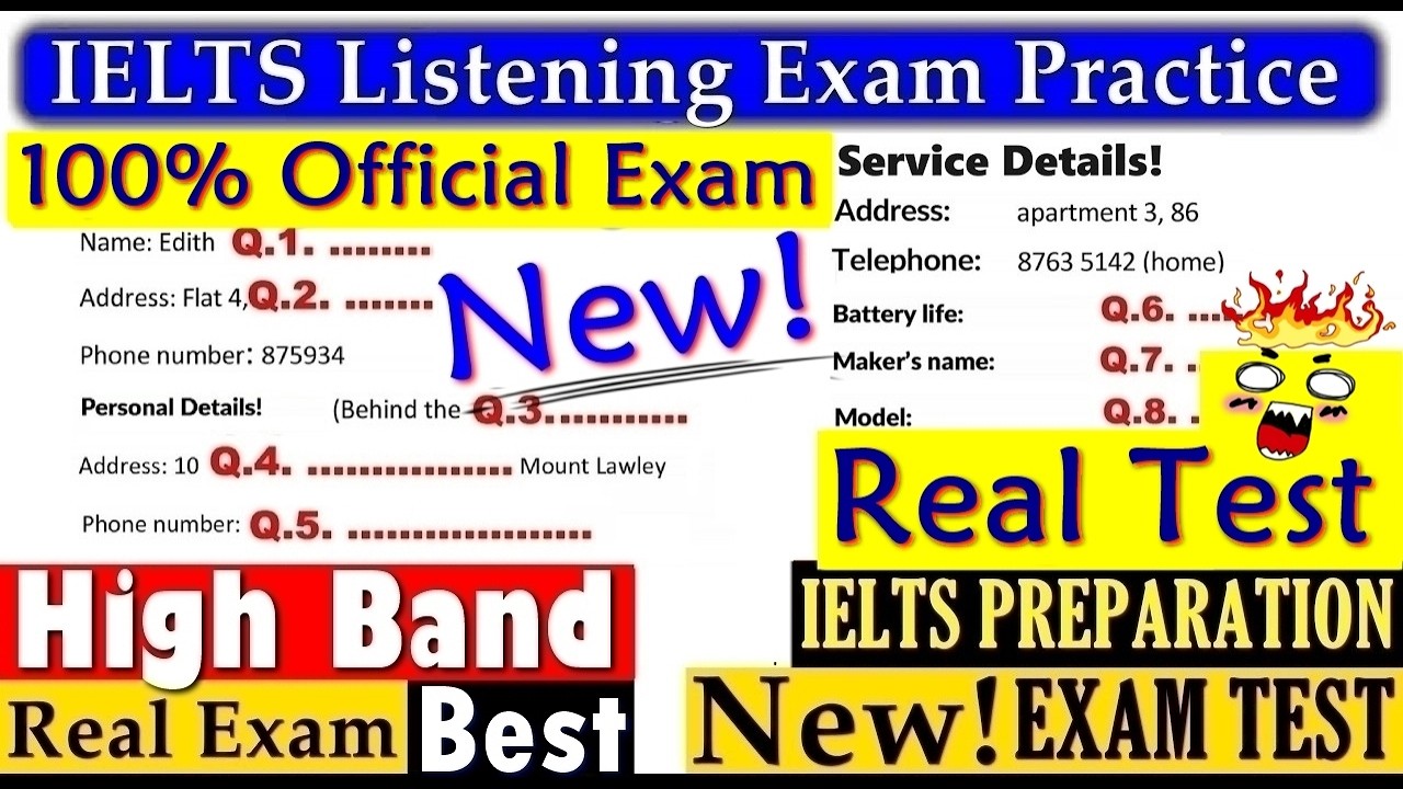 IELTS LISTENING PRACTICE TEST 2025 WITH ANSWERS | 12.11.2025
