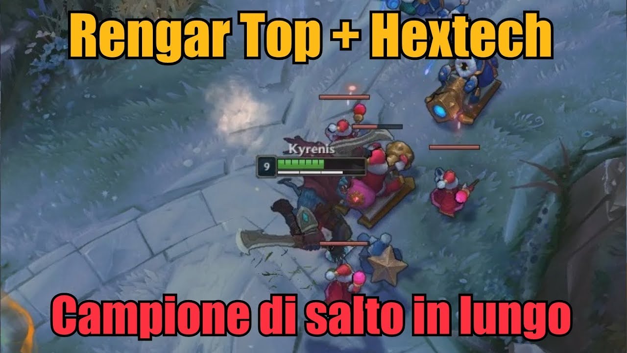 A caccia di trollate #7 - Rengar Top + Hexflash