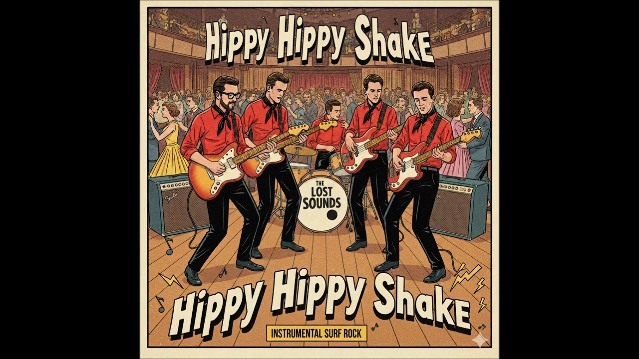 The Lost Sounds - Hippy Hippy Shake [Guitar Instrumental]