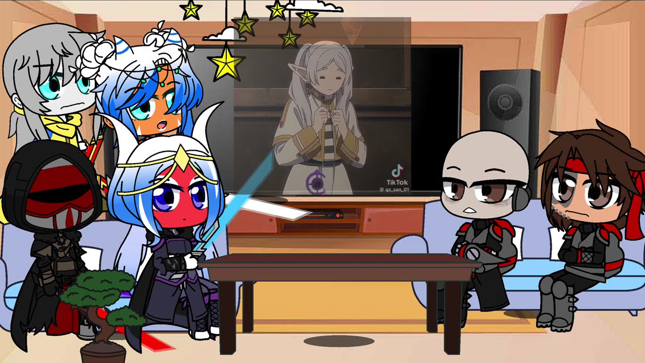 Star wars react to Sousou no Frieren | Darth vader | Gacha life