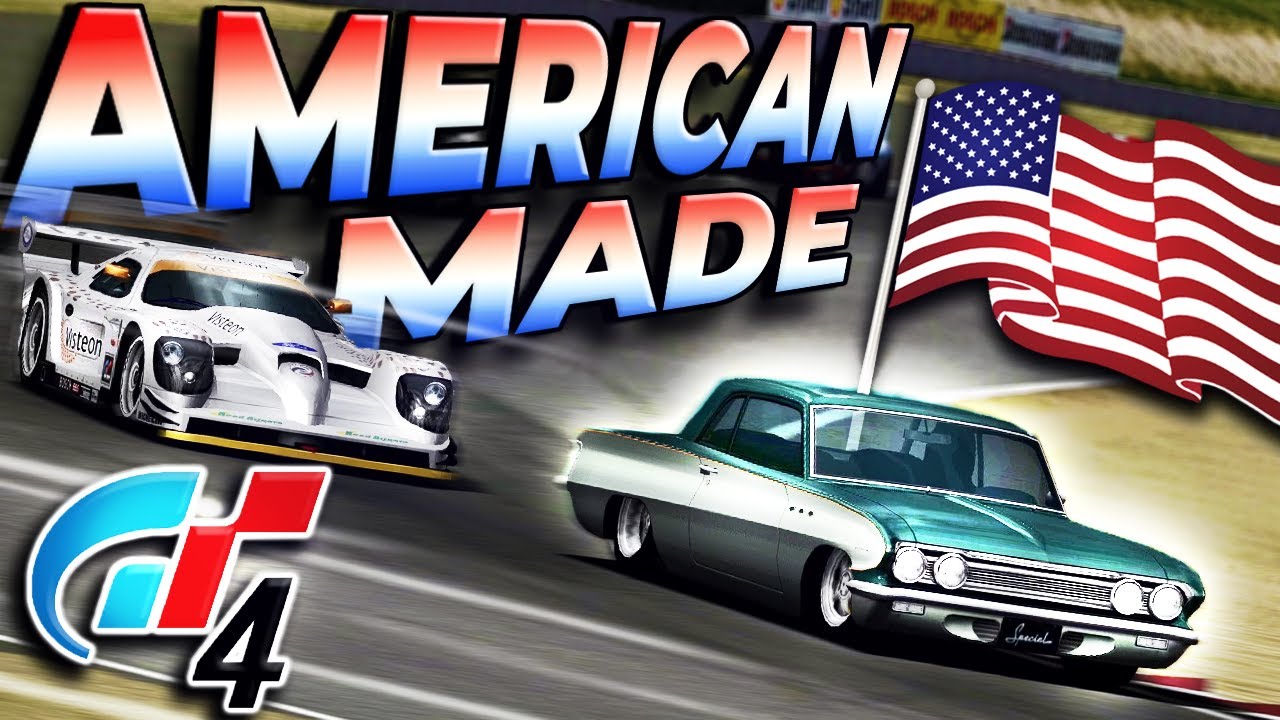 Can You Beat Gran Turismo 4 With American Cars Only?