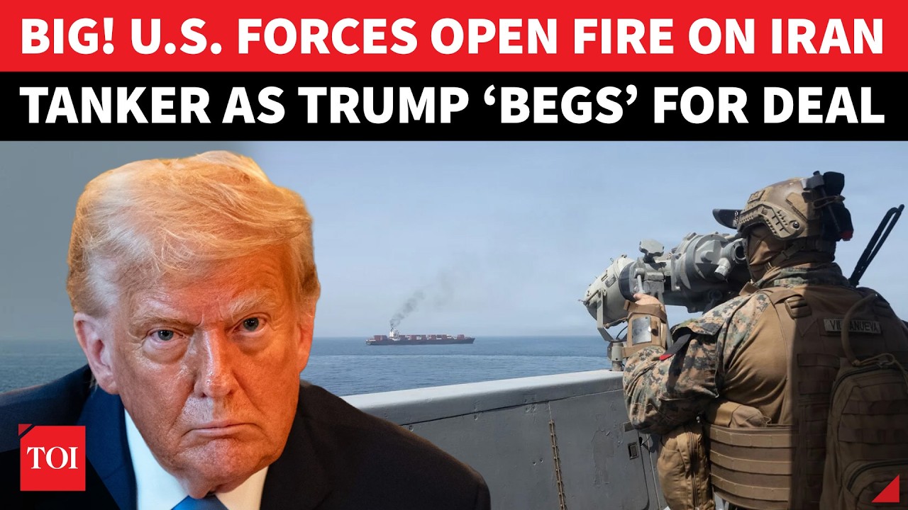 BREAKING: US Military FIRES On Iranian Vessel Again As Trump SCRAMBLES For &lsquo;Impossible&rsquo; Deal
