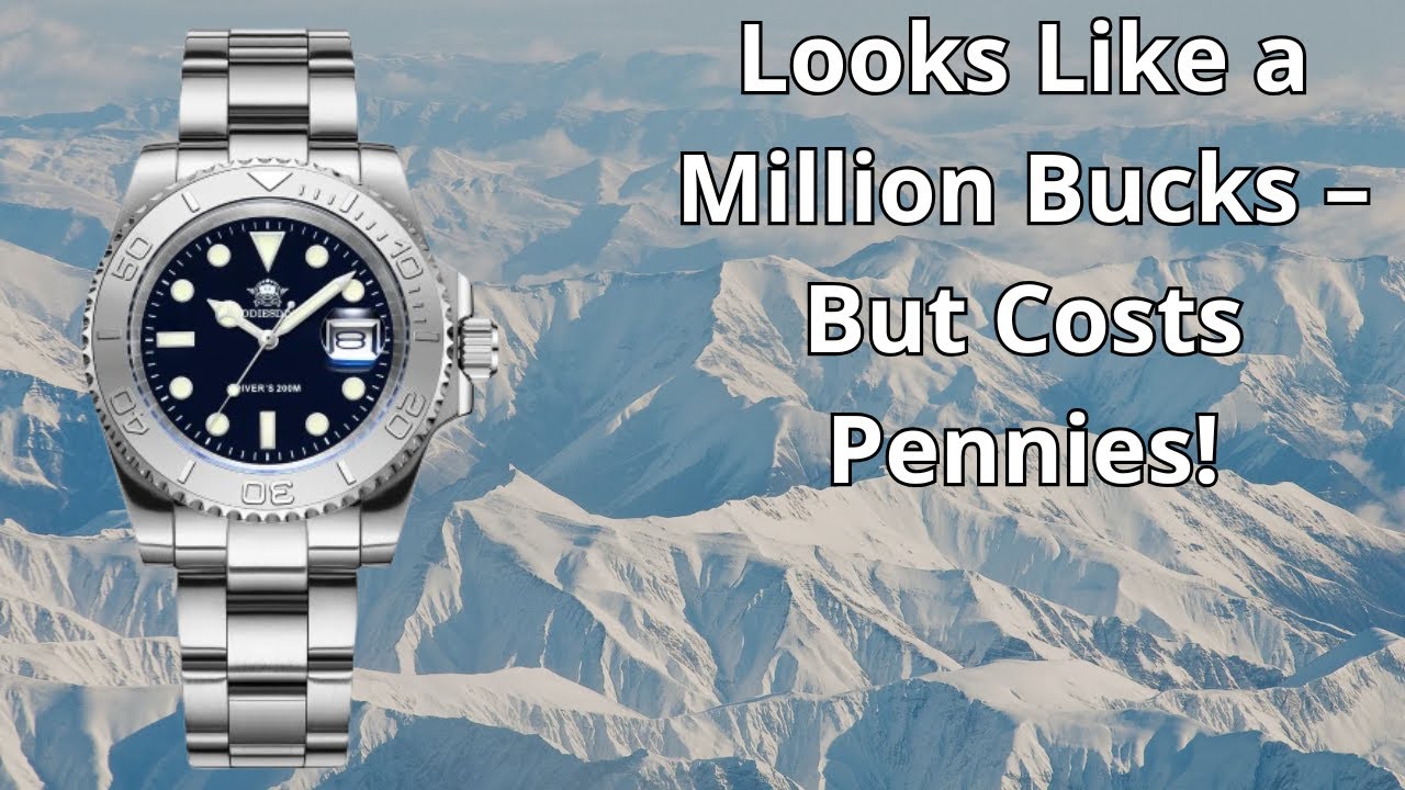 This Watch Looks Like a Million Bucks – But Costs Pennies! Addiesdive MY-H3-C Review
