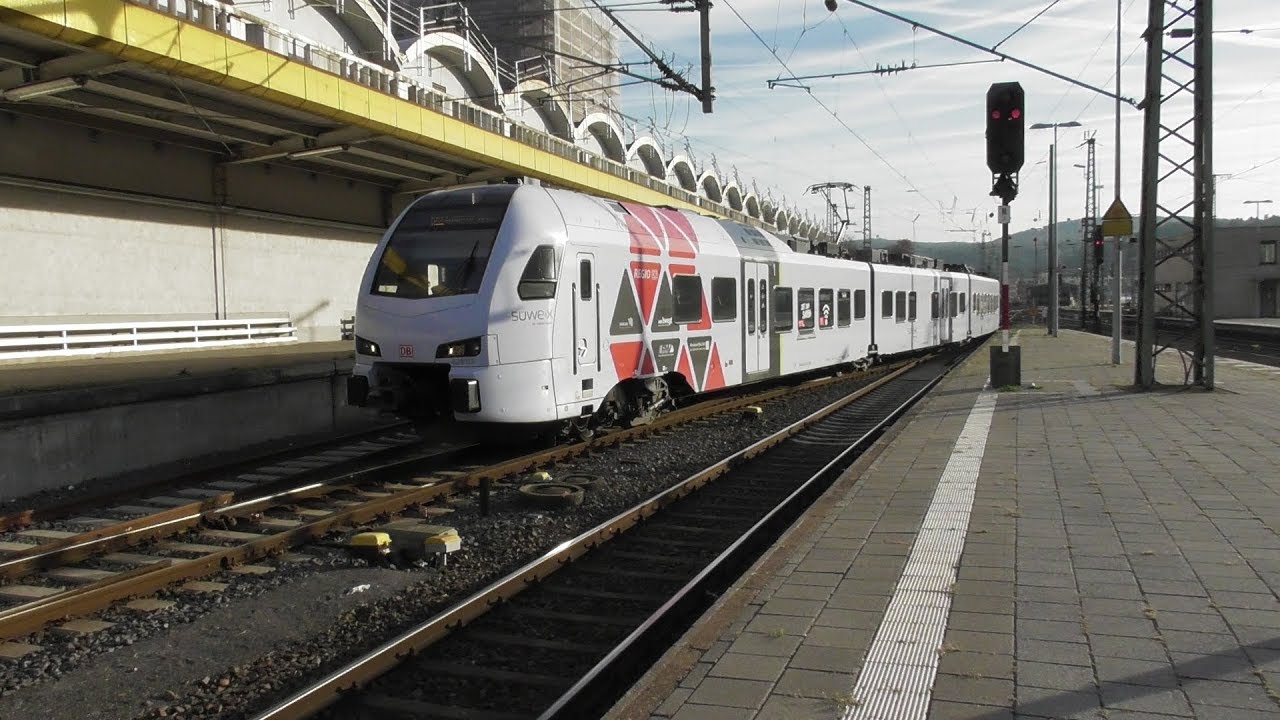 Koblenz Hbf [2018] mit ICE 1&3, Dostos+146&143,Lint 27&41,Talent 2,Flirt Süwex & Vias und Güterzüge