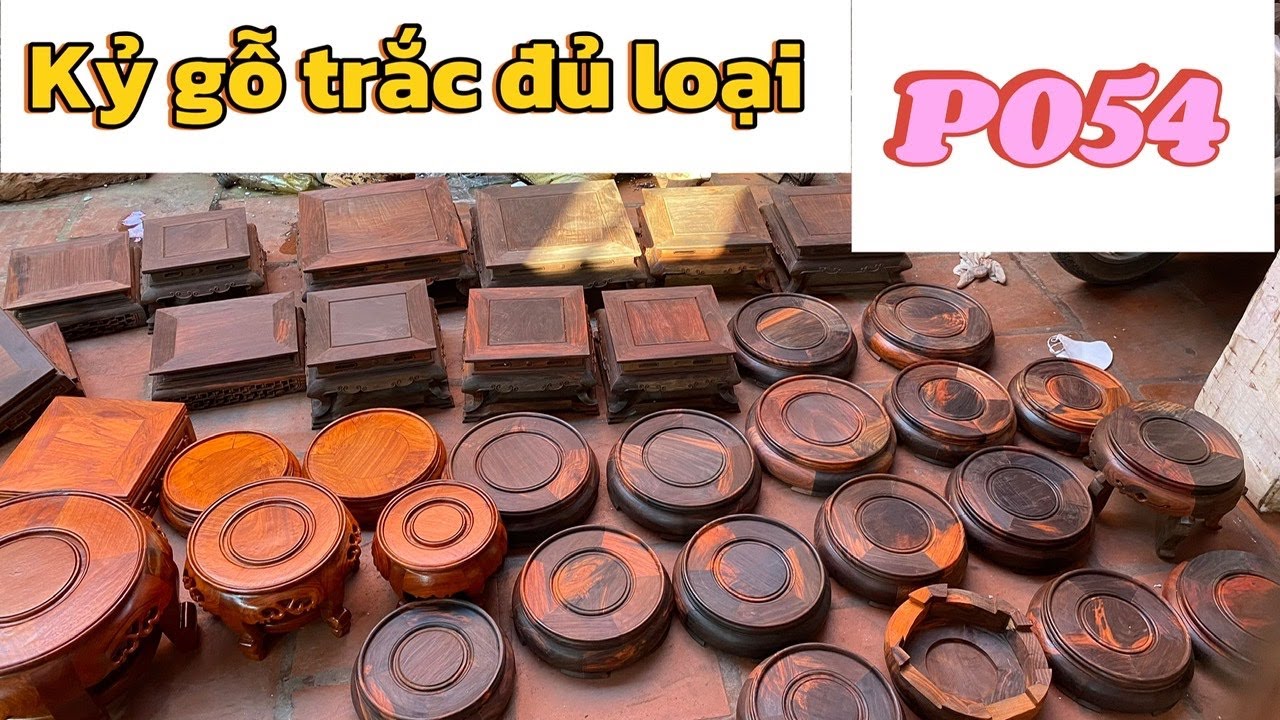 P054- Kỷ gỗ trắc đủ loại// Tượng gỗ trắc Thế Quyết 039.620.5625