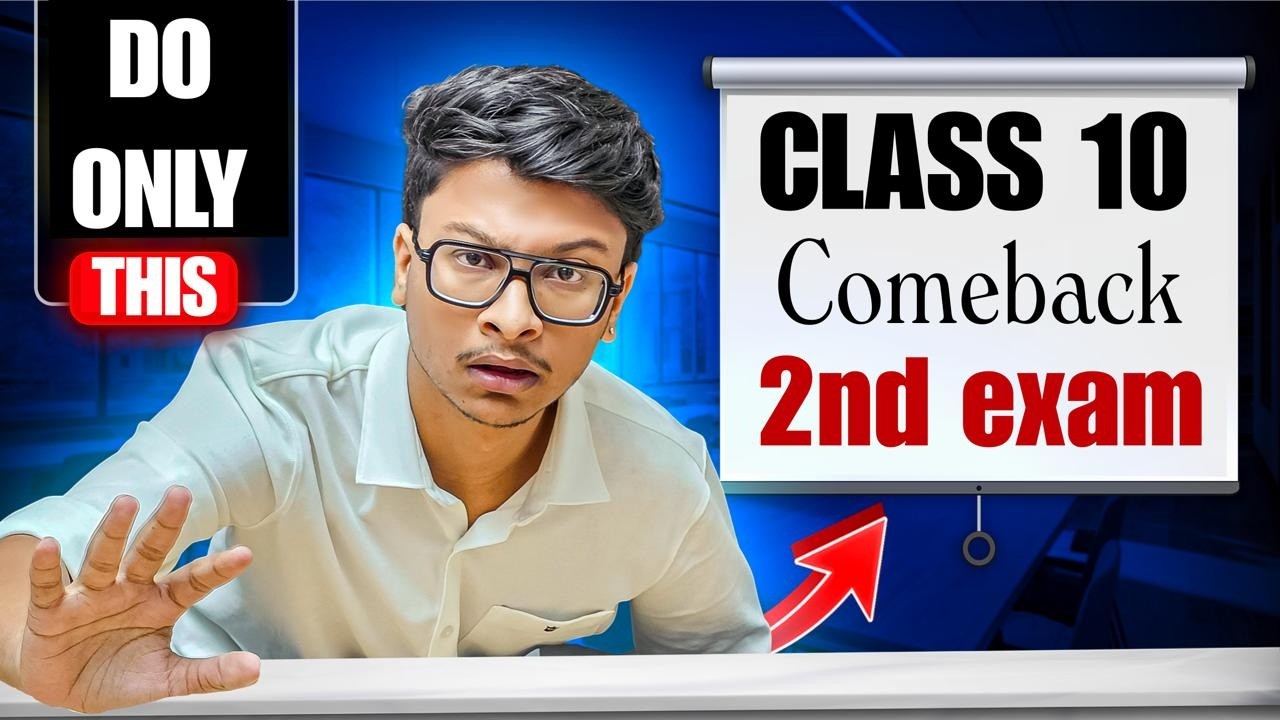 Exam 1 Kharab🤯 Class 10 Comeback Strategy for 2nd Exam (Do Only This!)