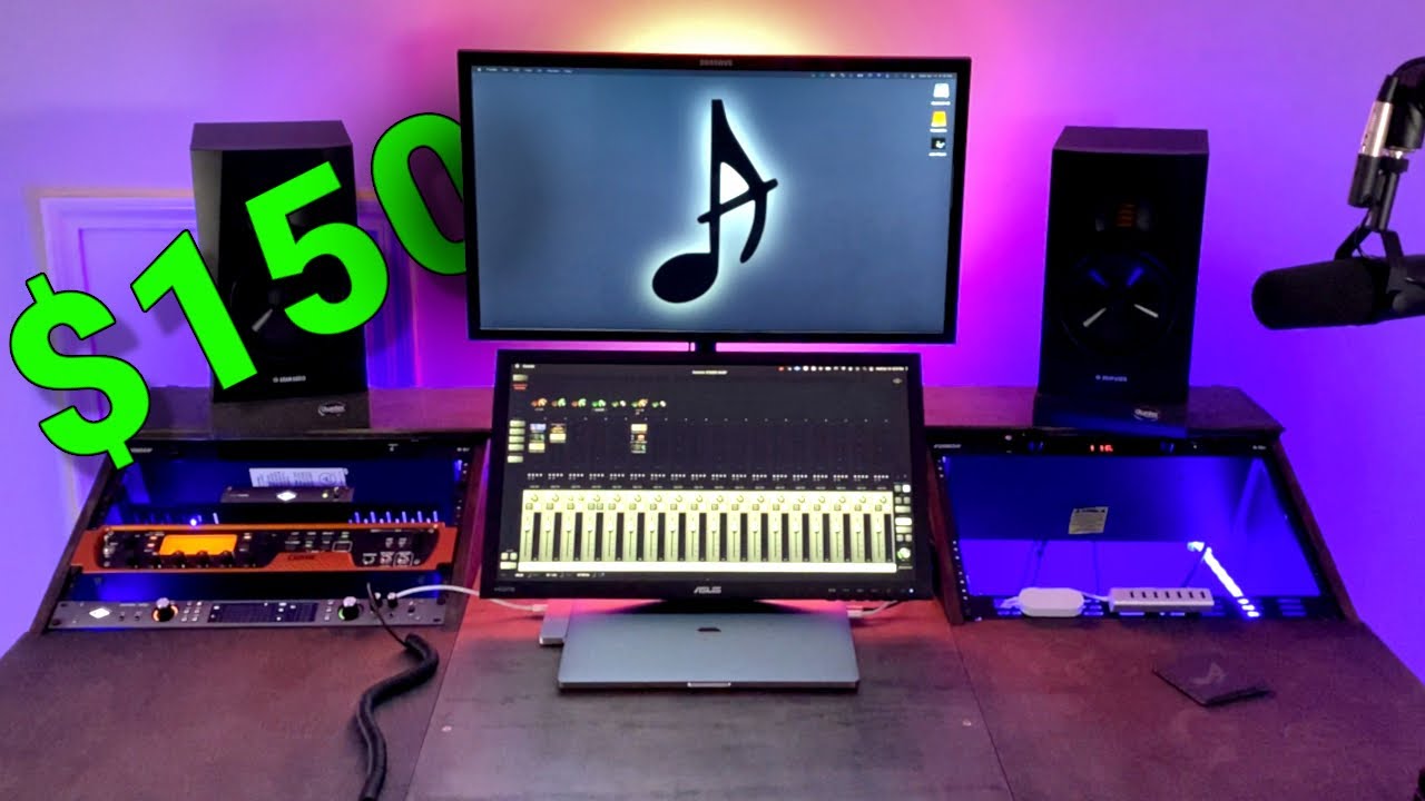 The ONLY Studio Desk You’ll EVER NEED (is the one you DIY)