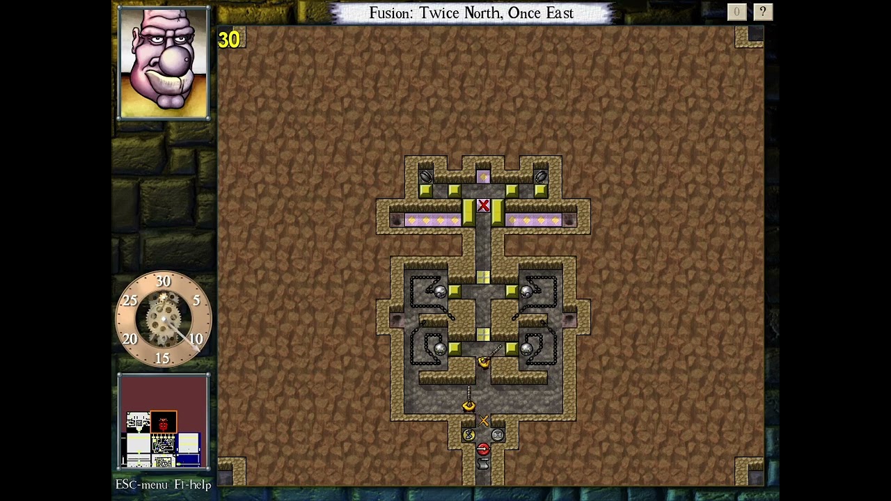 DROD Random Rooms: Xindaris' First Hold: Fusion: Twice North, Once East