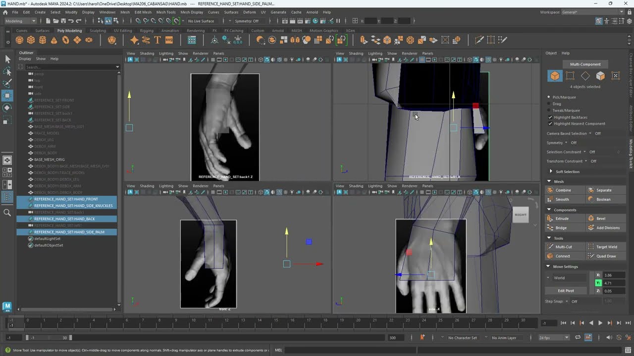 MAYA QUICK LESSON on IMPORTING REFERENCE FILES #3dmodeling   #autodesk #maya