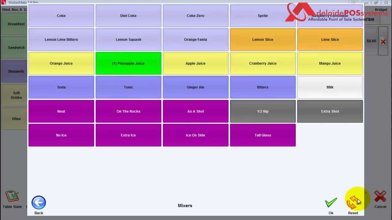 Ordermate POS Systems Demo - Cafes & Restautants