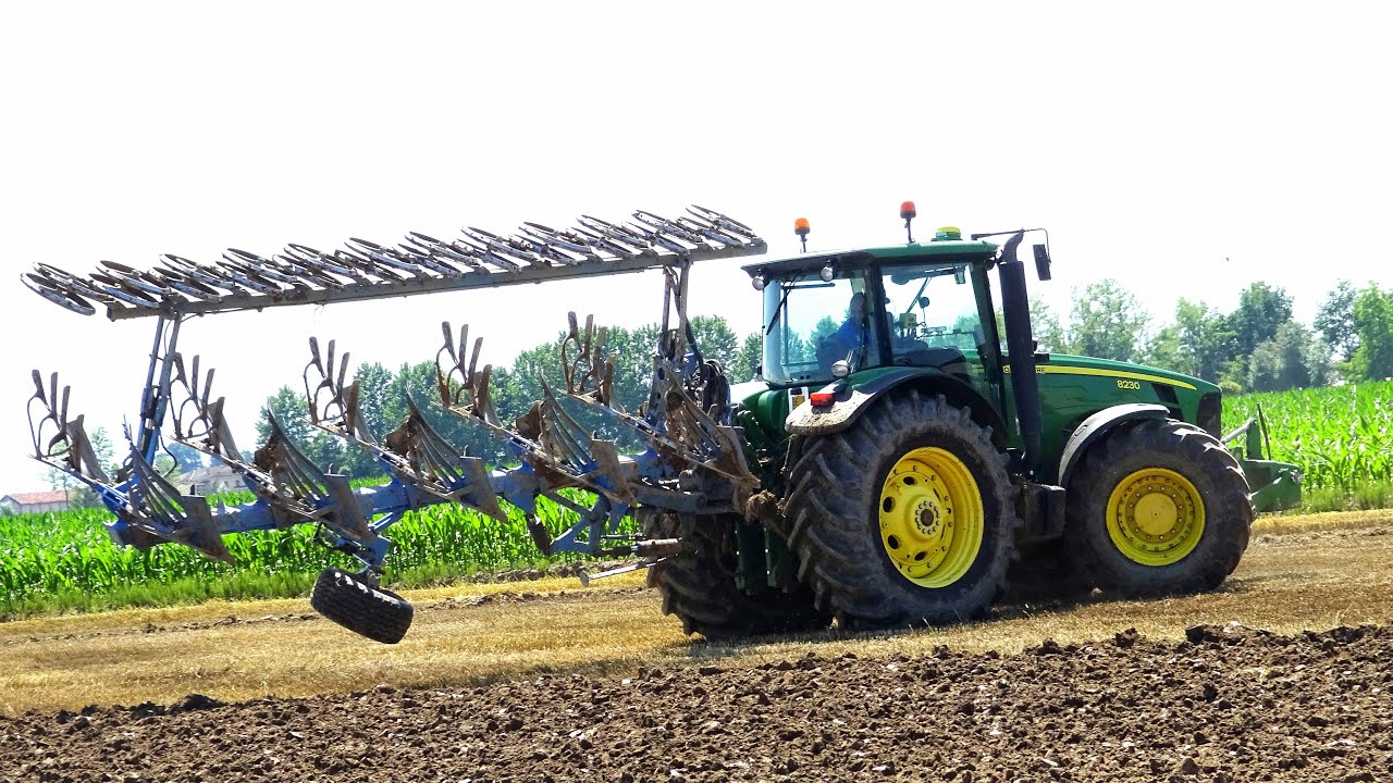 John Deere 8230 | Lemken Juwel 8 & FlexPach