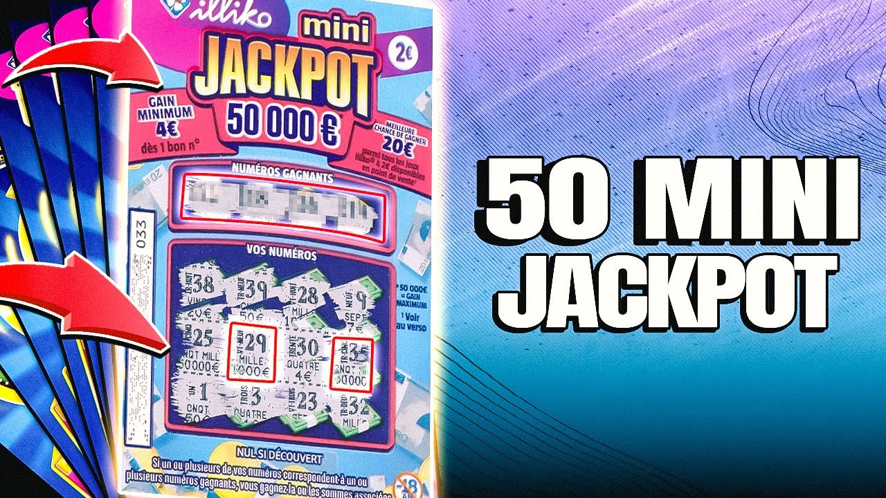 50 mini JACKPOT &agrave; GRATTER 🥵