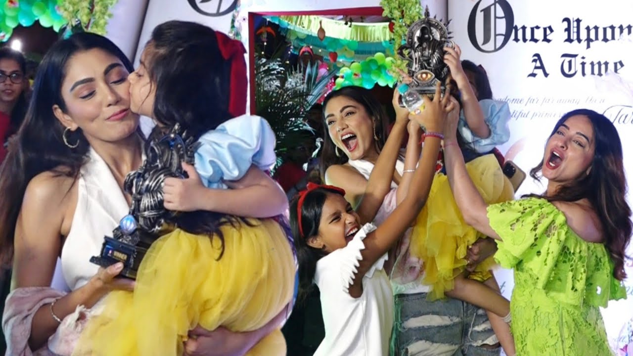 Bigg Boss OTT S3 Winner Sana Maqbul At Jay Bhanushali & Mahhi Vij's Daughter Tara Birthday Party