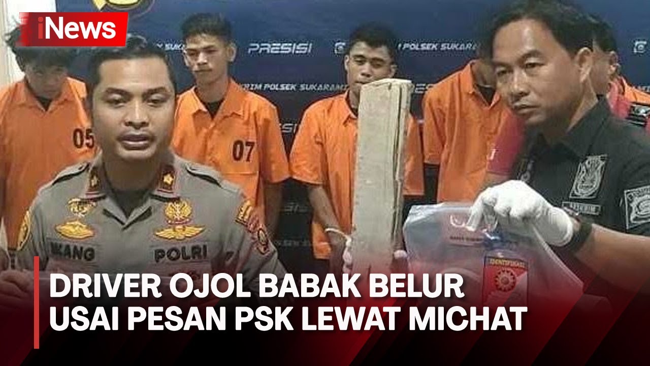 Pesan Wanita di Michat, Pengemudi Ojol Dianiaya dan Diperas Sejumlah Pria di Palembang