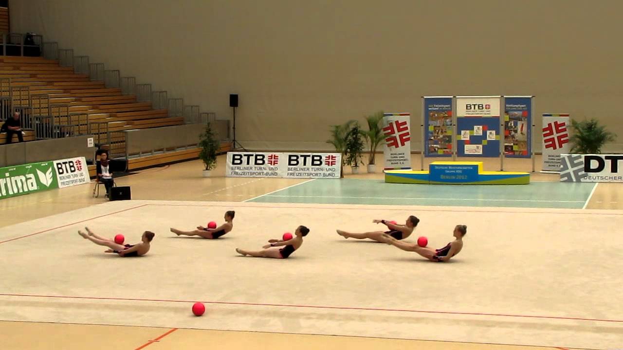 Deutsche Meisterschaften RSG Gruppe 2012 JWK-Sieger SC Potsdam