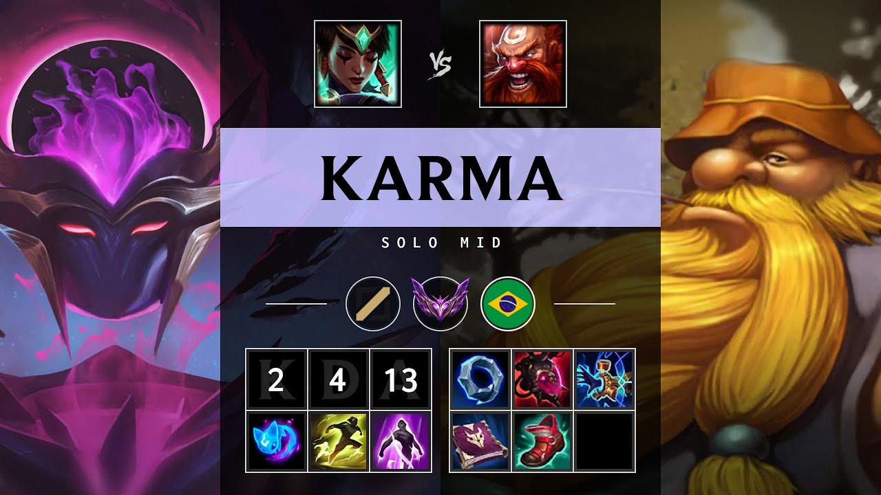 Karma Mid vs Gragas - BR Master Patch 25.20
