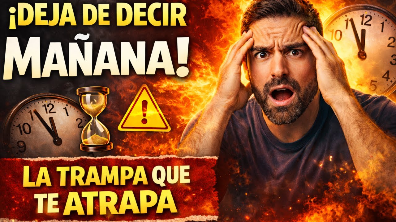 LA TRAMPA DEL “MAÑANA”: POR QUÉ NUNCA EMPIEZAS A CAMBIAR ⏳