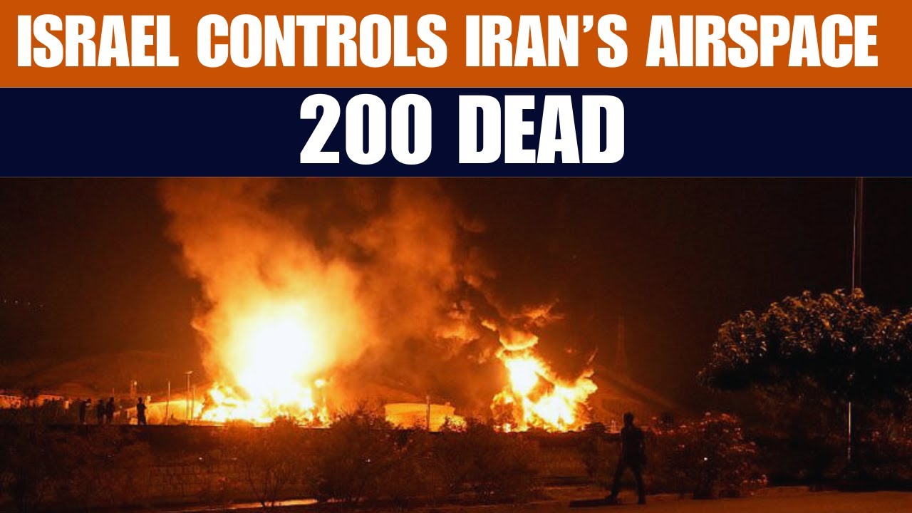 LIVE : Israel Claims Control Over Iran's Airspace | PM Modi Urges Peace Ahead of G7 Summit in Canada