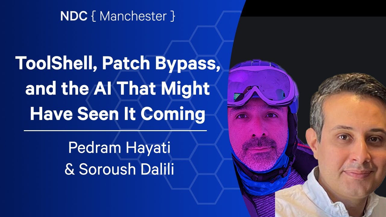 ToolShell, Patch Bypass, and the AI That Might Have Seen It Coming - Pedram Hayati & Soroush Dalili