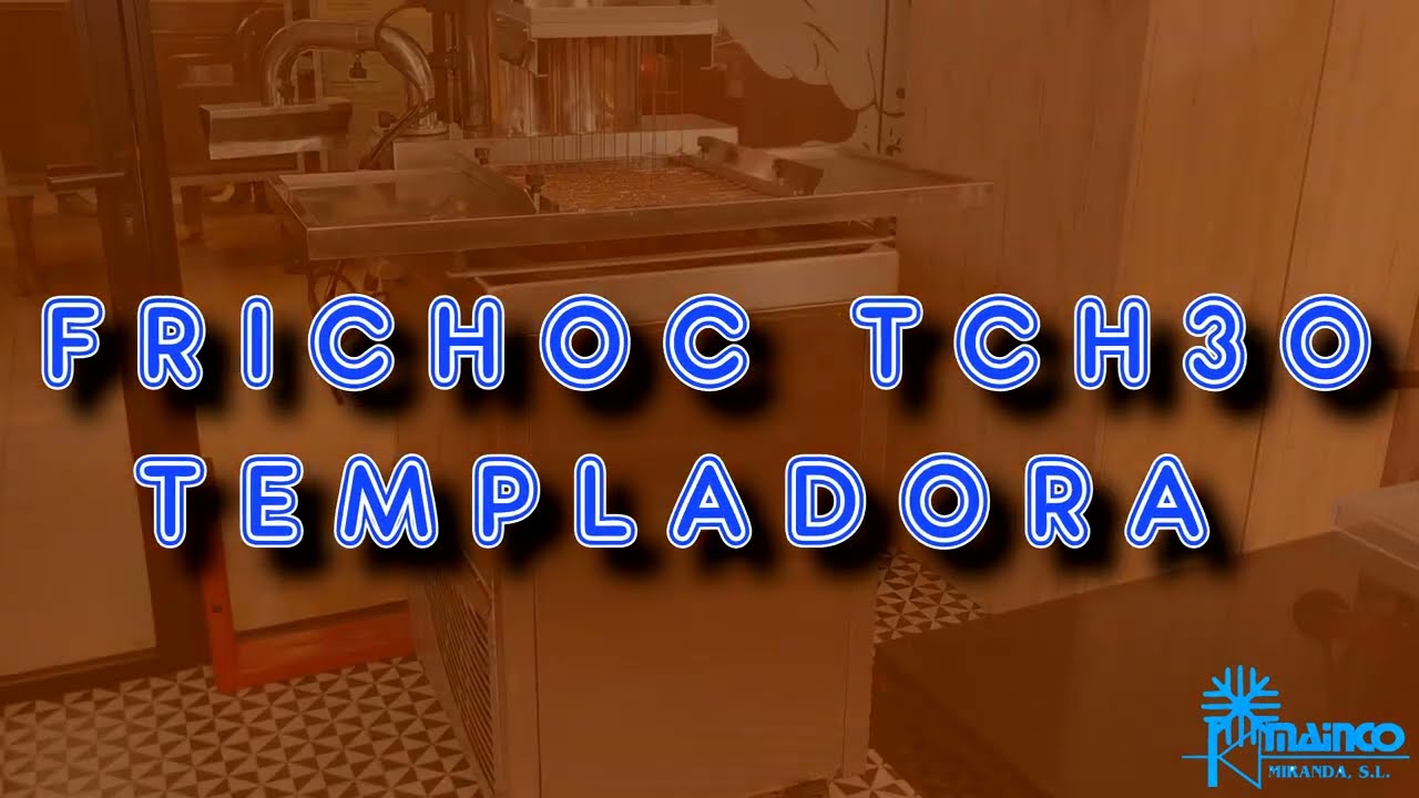 FRICHOC TCH30 TEMPLADORA DOSIFICADOR MOLDES