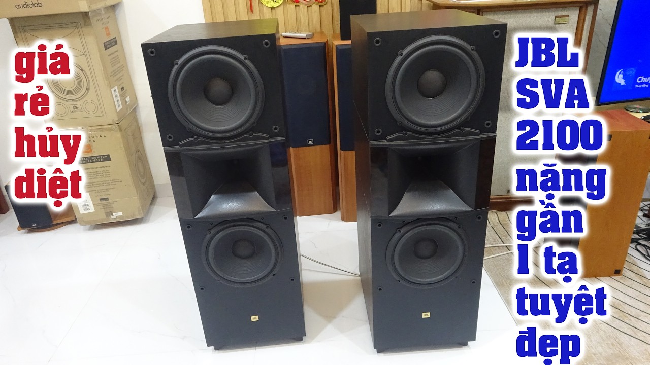 giá rẻ hủy diệt chỉ 24 tr xx quái vật Mỹ nòi JBL SVA 2100,nghe dựng tóc gáy