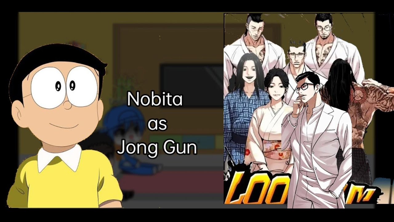 🇬🇧🇺🇸 || Lookism || Doraemon || React to Nobita as Gun || Part-1