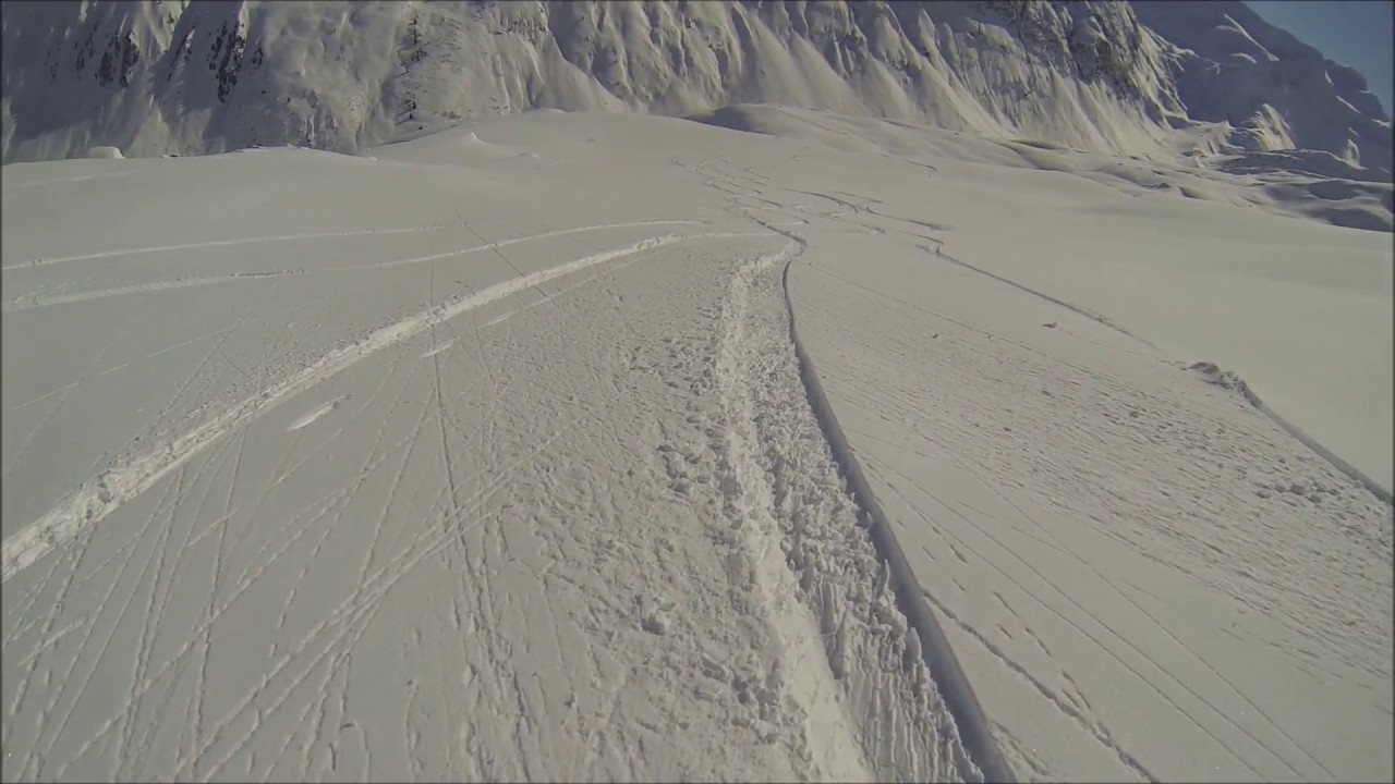 Freeride Austria Tirol Pitztal Rifflsee Grubenkar Front