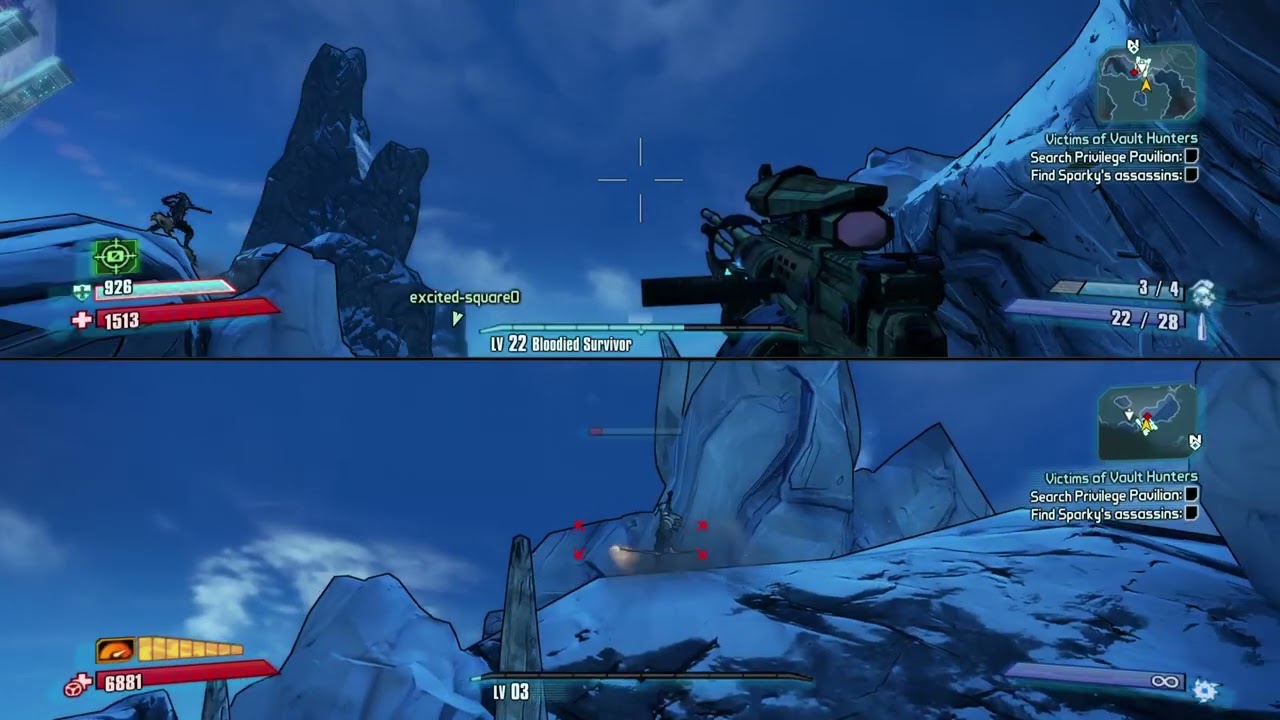 BORDERLANDS 2 LETS LVL UP MY PARTNER (Part 1/11)